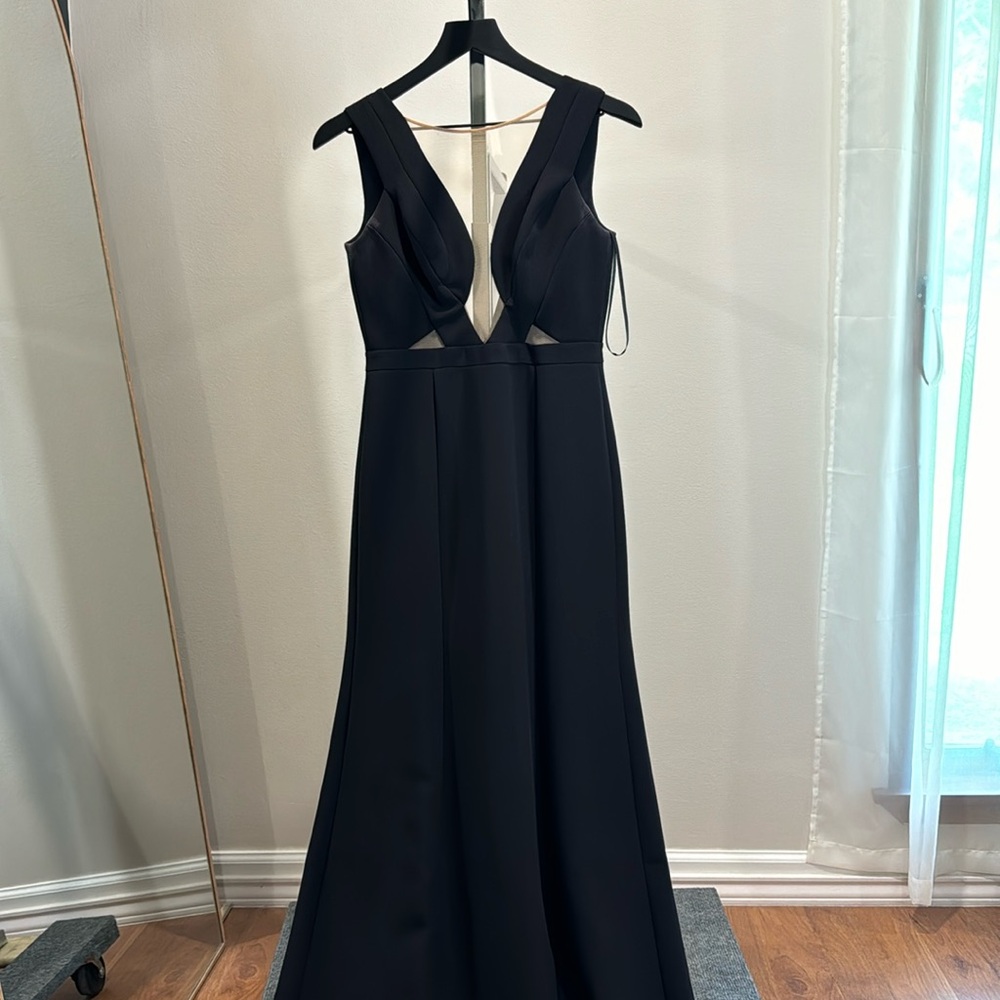 BCBG BLACK FORMAL GOWN
